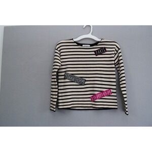 Autumn Cashmere Kids Striped Sweater 8 Paris New York London Rome
